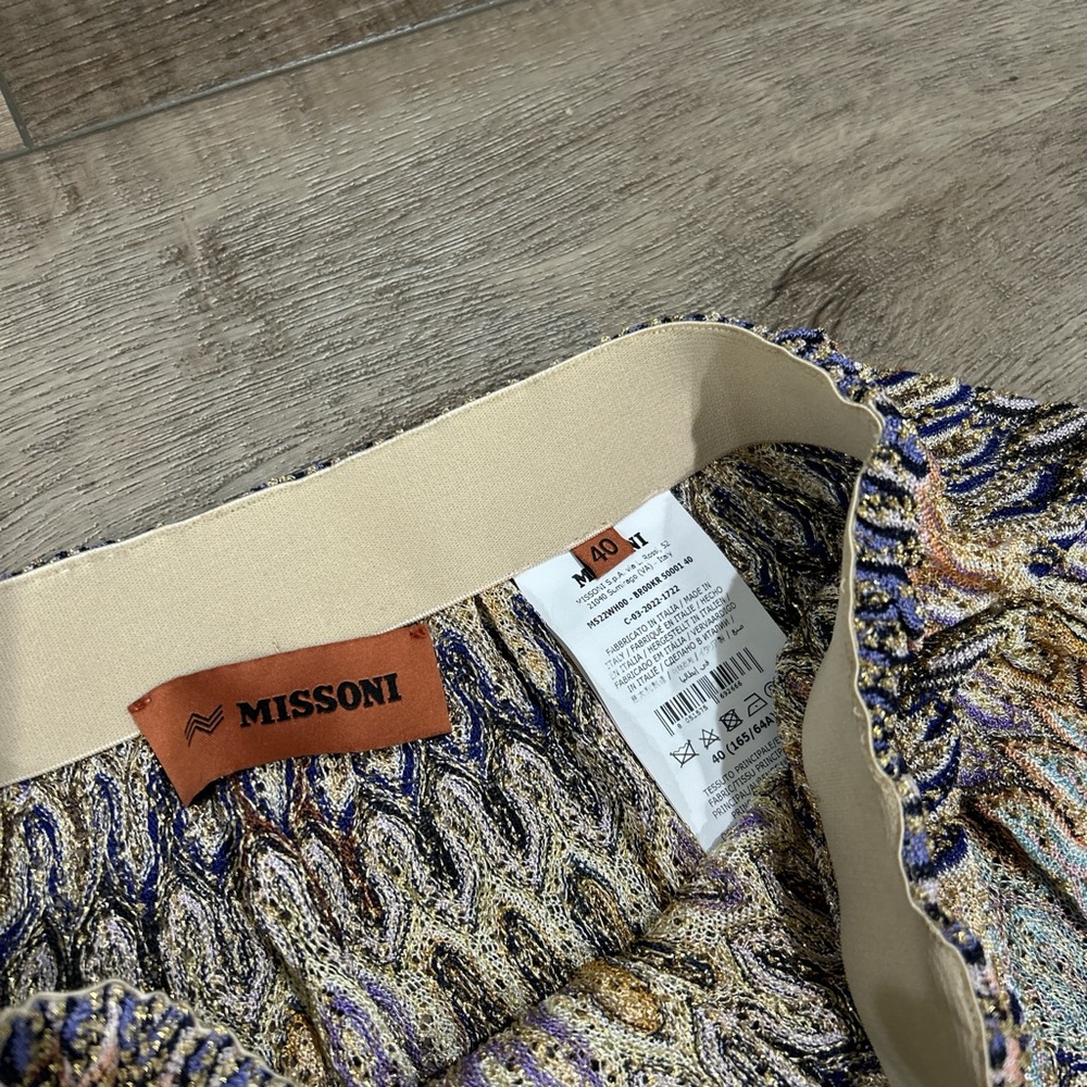 Missoni Multicolor Zigzag Skirt - Picture 6 of 7